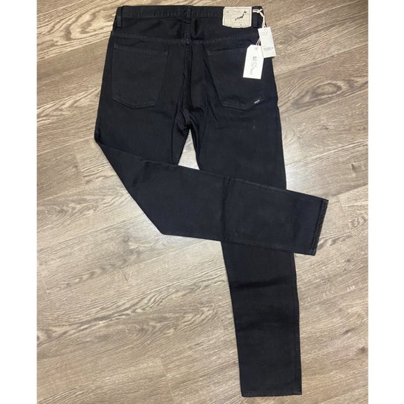 Orslow 307 Black 13 oz skinny Fit Denim - Picture 2 of 14